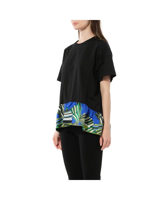 Emilio Pucci Black T-Shirt, Short Sleeves, , Size: Medium