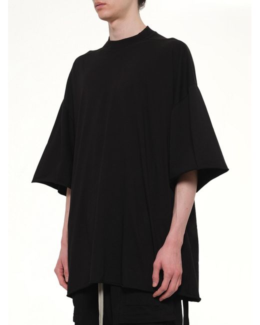 Rick Owens Black Tommy T-Shirt for men