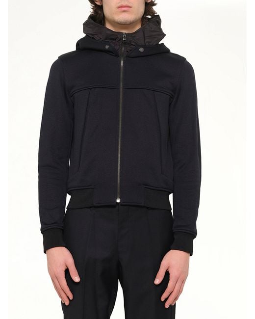 Wooyoungmi Blue Track Jacket for men