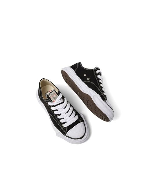 Maison Mihara Yasuhiro Black Peterson 23 Og Sneakers, 100% Cotton for men