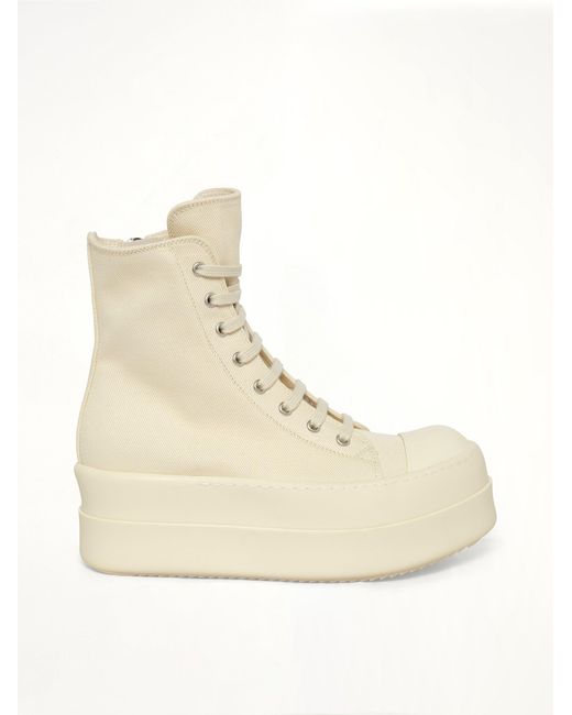 Rick Owens Natural Mega Bumper Sneaks