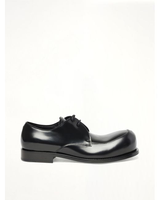 Marni Black Round Toe Derby for men