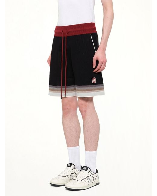 Amiri Black Ma Sport Shorts for men