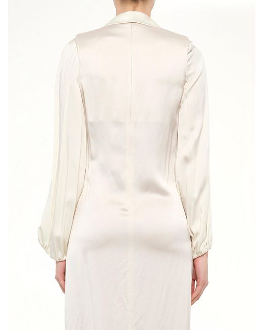 Lanvin White Long Dress