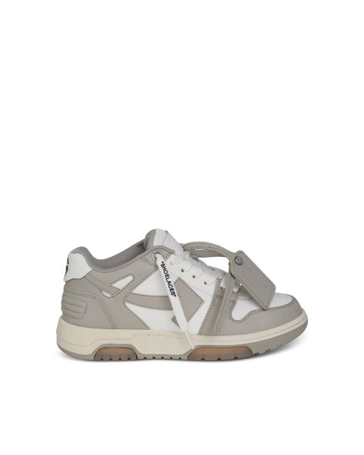 off white out of office calf leather sneaker