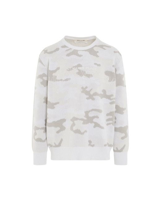 1017 ALYX 9SM Graphic Crewneck Sweater In Camo Black/grey in White for Men  | Lyst UK
