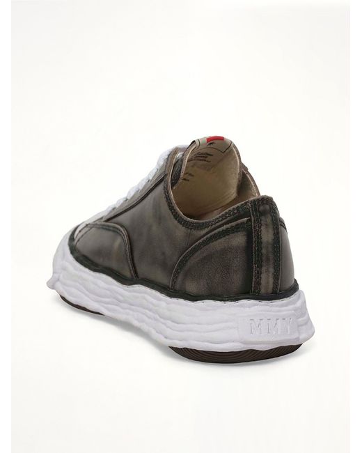 Maison Mihara Yasuhiro White Peterson 23 Og Vintage Leather Sneaker for men