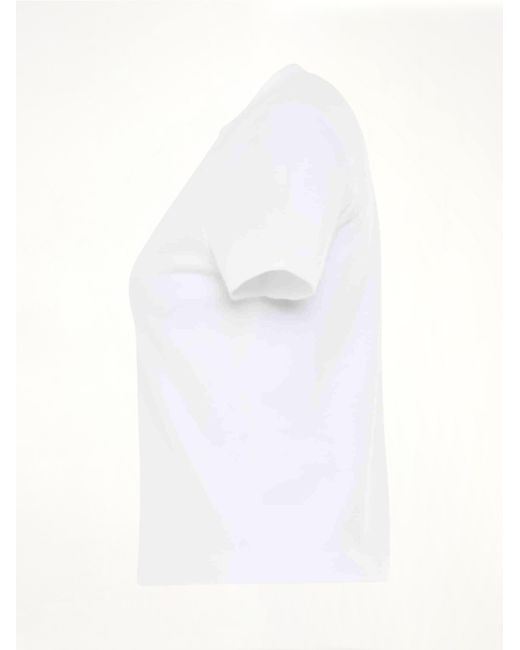 Jacquemus White Gros Grain Logo T-Shirt