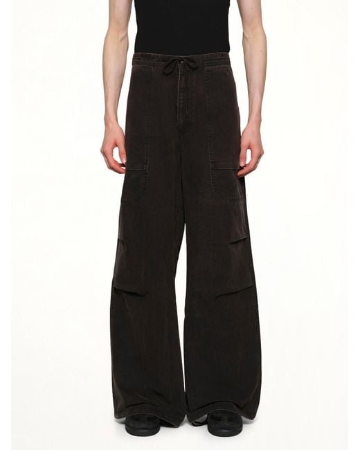Entire studios Black Barren Cargo for men