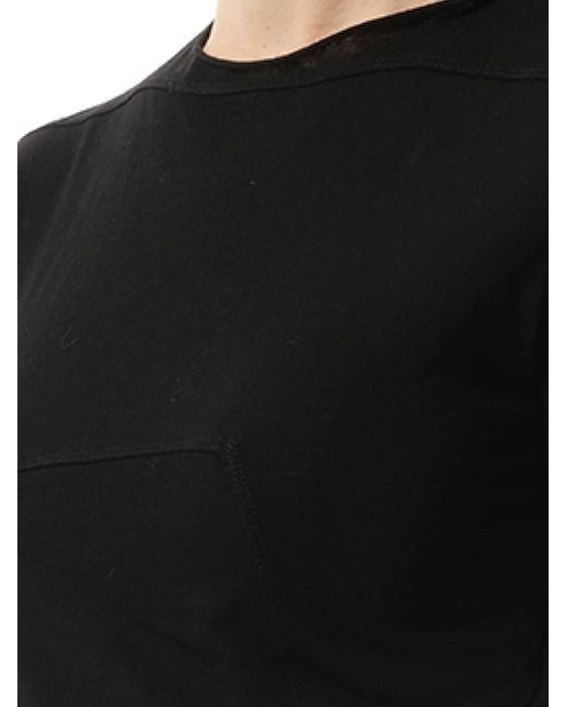 Rick Owens Black Cashmere Edfu Top