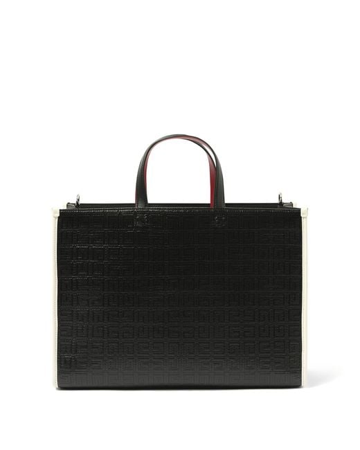 Givenchy Black Disney Ortensia & Oswald Medium G Tote Shopping Bag, 100% Leather