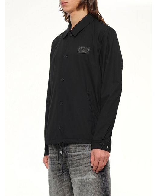 Undercover Black Ism For Rebels Coach Jacket for men