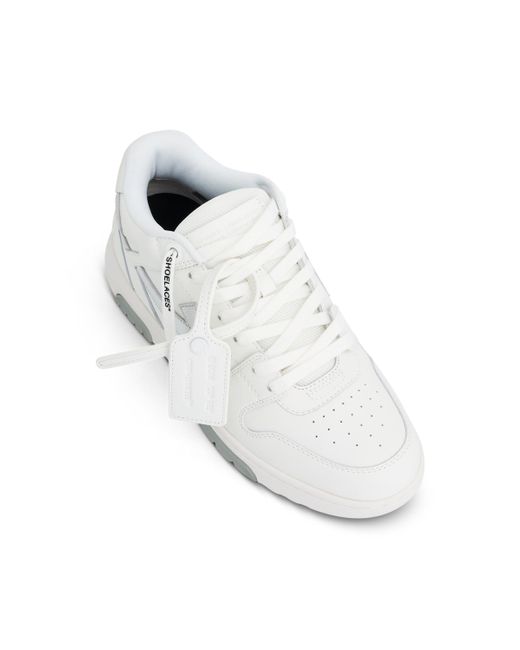 Off-White c/o Virgil Abloh White Off- Out Of Office Calf Leather Sneakers, /, 100% Rubber for men