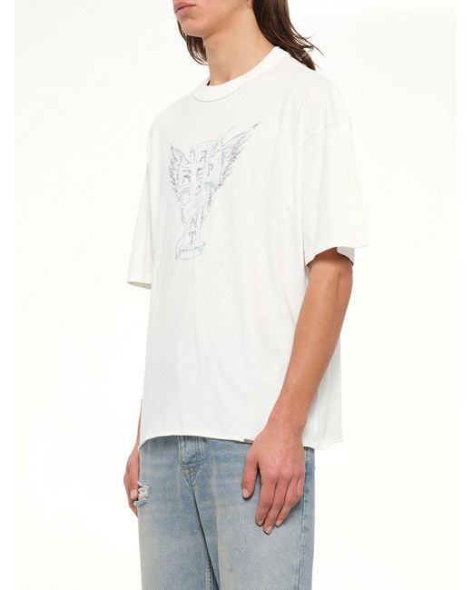 Represent White Westside T-Shirt for men