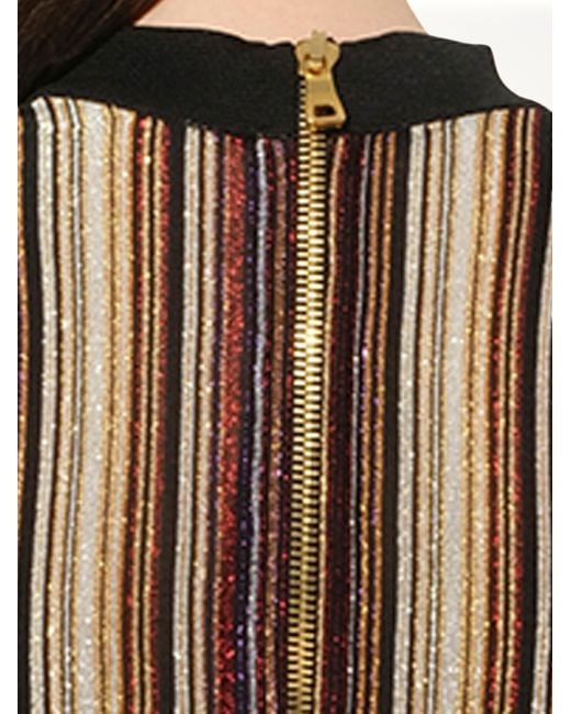 Balmain Brown Knit Dress, /Blk