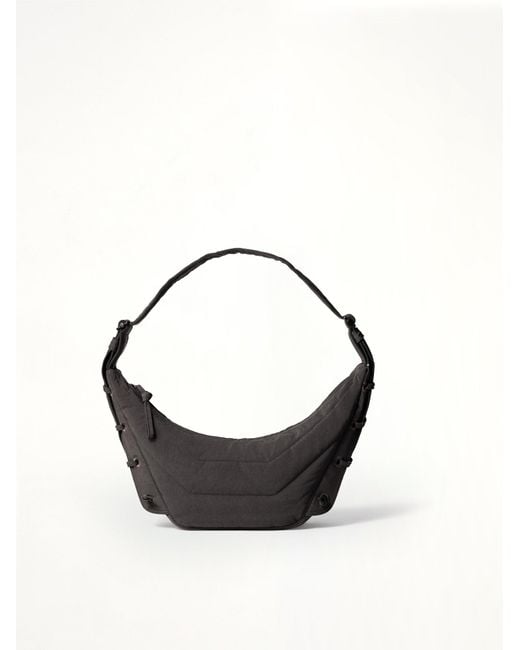 Lemaire Black Soft Game Small Bag
