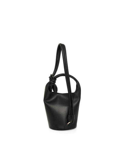 Jacquemus Black Le Petit Tourni Leather Bag
