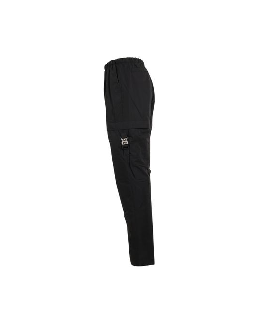 Givenchy Black Classical Technical Eco Trousers, , 100% Polyester for men