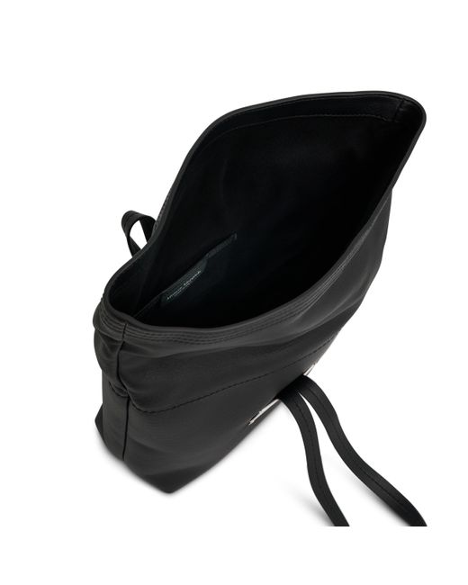 Maison Margiela Black Leather Clutch Bag, , 100% Calf Leather