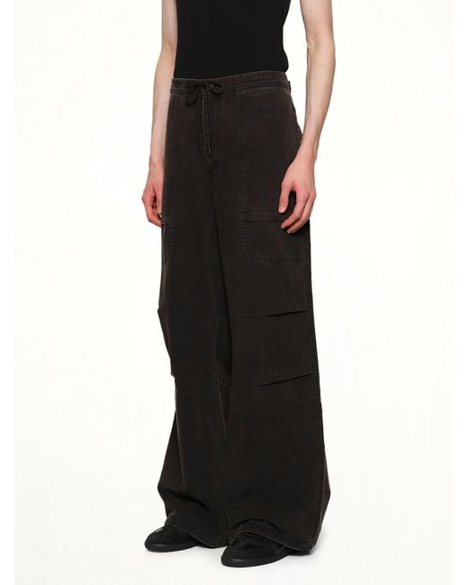 Entire studios Black Barren Cargo for men