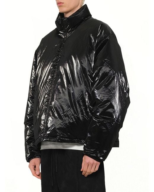Fear Of God Black Puffer Jacket for men