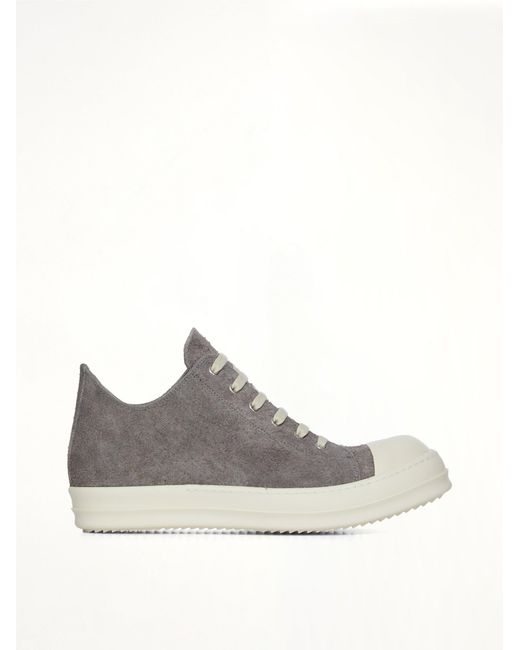 Rick Owens White Low Sneaker