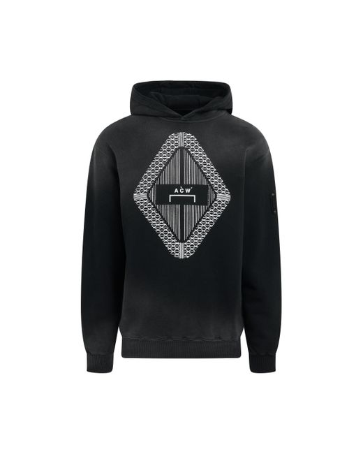 A_COLD_WALL* Black Gradient Hoodie, Long Sleeves, , 100% Cotton for men