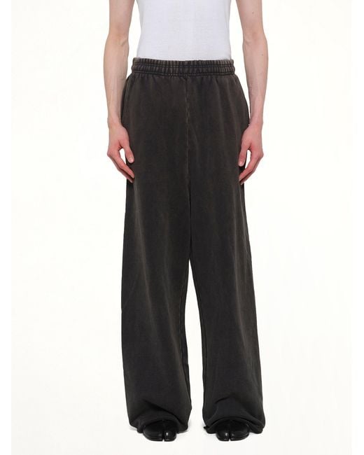 Entire studios Black Full Sweatpant for men