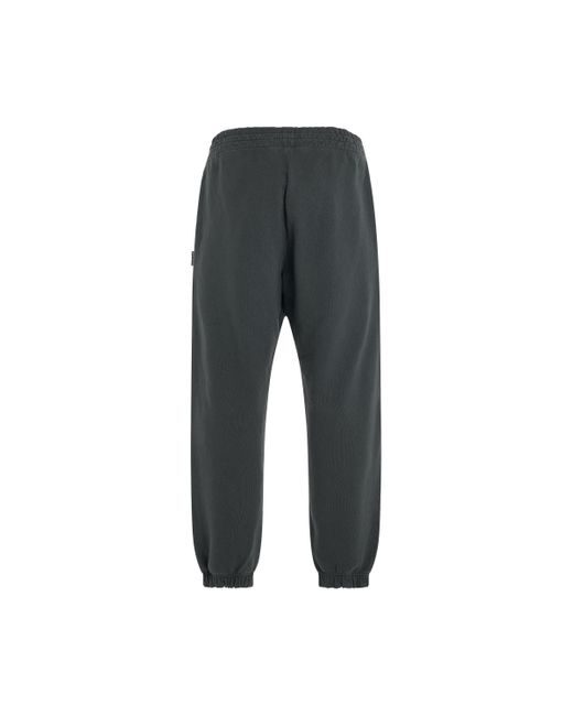 Palm Angels Black 'The Palm Gd Sweatpants, Dark, 100% Cotton, Size: Small for men