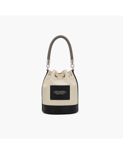 Marc Jacobs Natural The Colorblock Leather Bucket Bag