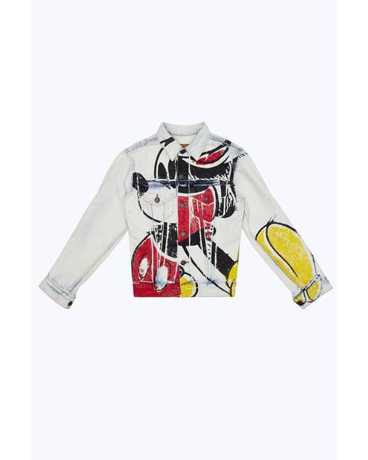 Marc Jacobs Multicolor Mickey Mouse Denim Jacket