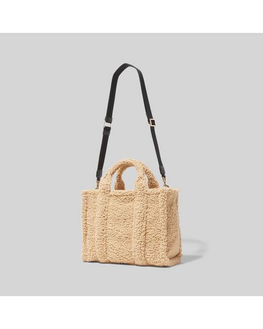 marc jacobs small traveler tote bag beige