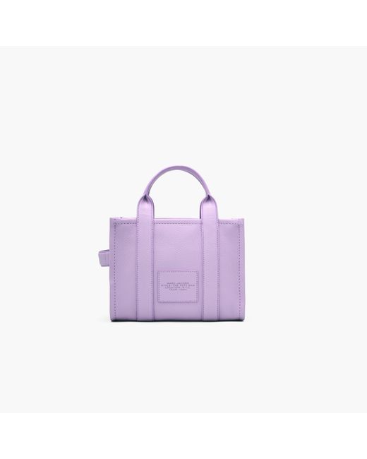 Marc Jacobs Purple The Leather Small Tote Bag