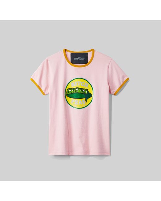 Marc Jacobs Pink The Ringer T-shirt