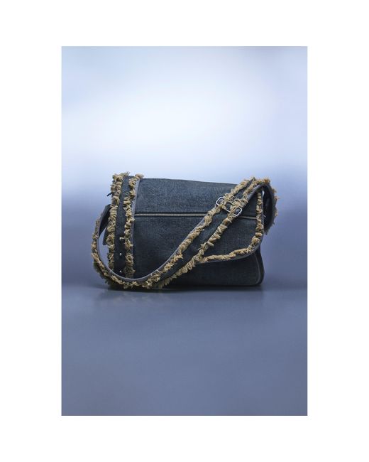 Marc Jacobs Denim Messenger Bag in Blue Lyst
