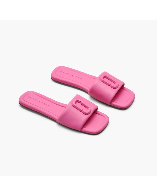 Marc Jacobs Pink The J Marc Leather Sandal