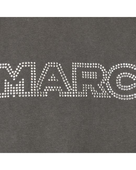 Marc Jacobs Gray Crystal Big Tee