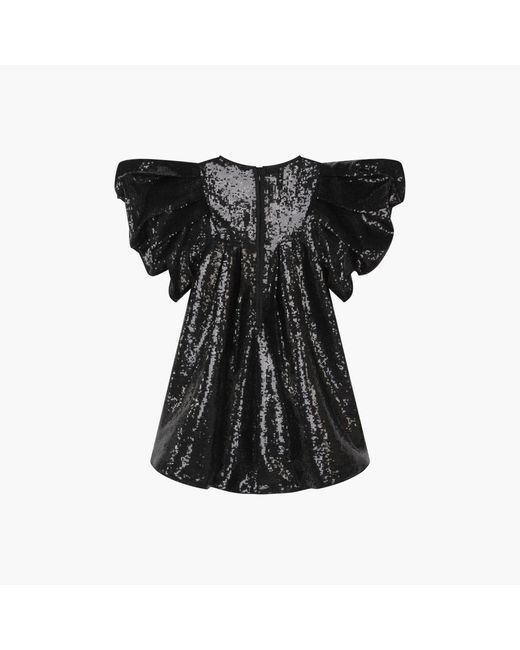 Marc Jacobs Black The Mini Me Sequin Dress