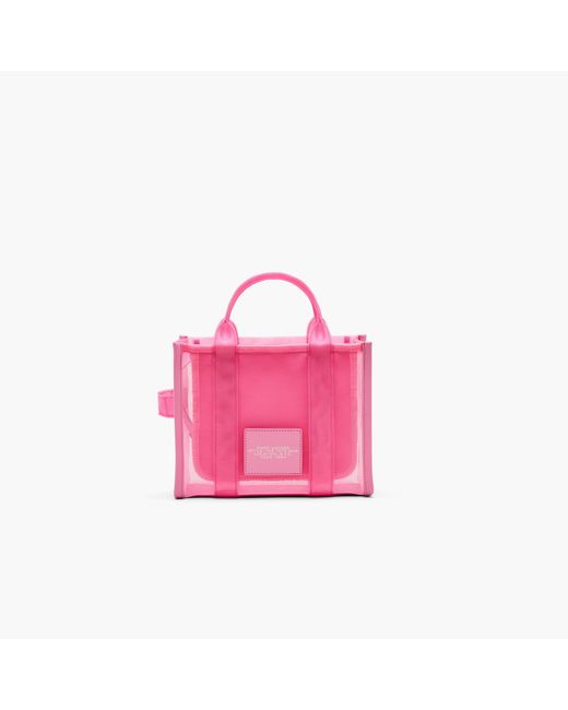 Marc Jacobs Pink The Mesh Small Tote Bag