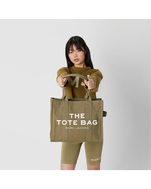 marc jacobs canvas tote bag