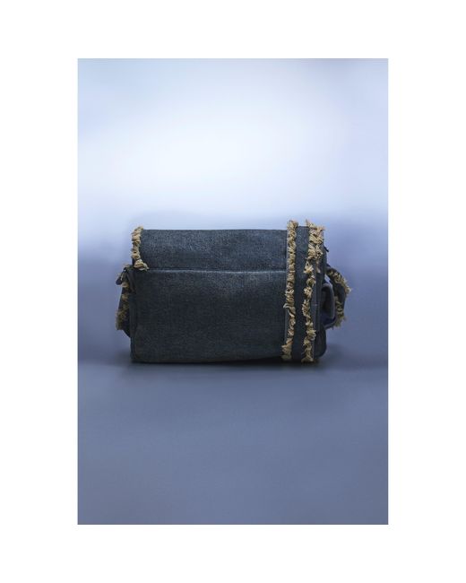 Marc Jacobs Denim Messenger Bag in Blue Lyst