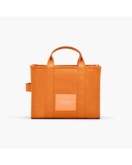 Marc Jacobs Orange The Canvas Medium Tote Bag