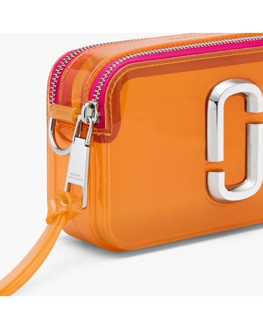 Marc Jacobs Orange The Jelly Snapshot Bag
