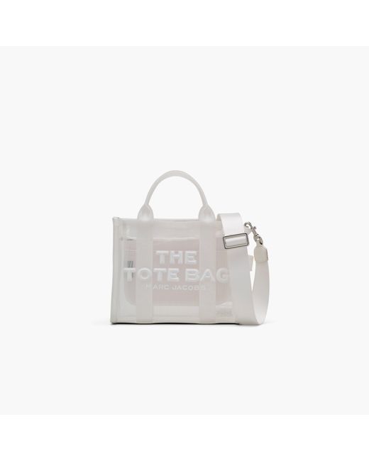 Marc Jacobs White The Mesh Small Tote Bag