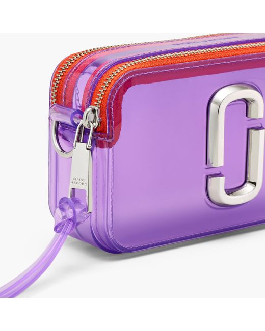 Marc Jacobs Purple The Jelly Snapshot Bag