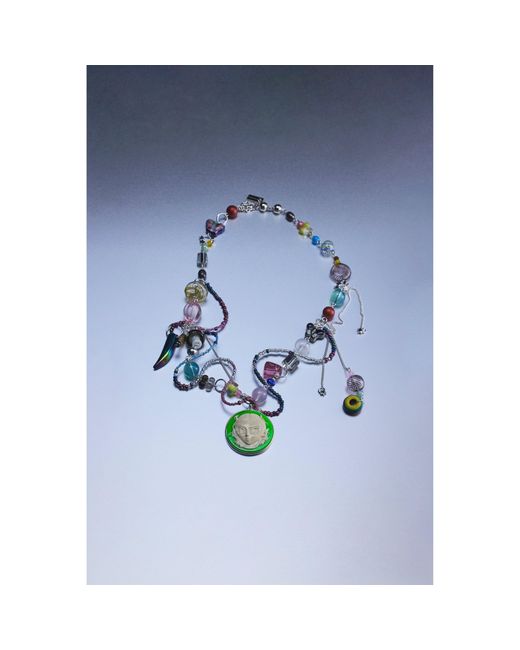 Marc Jacobs Blue Kiko Kostadinov Glass Necklace