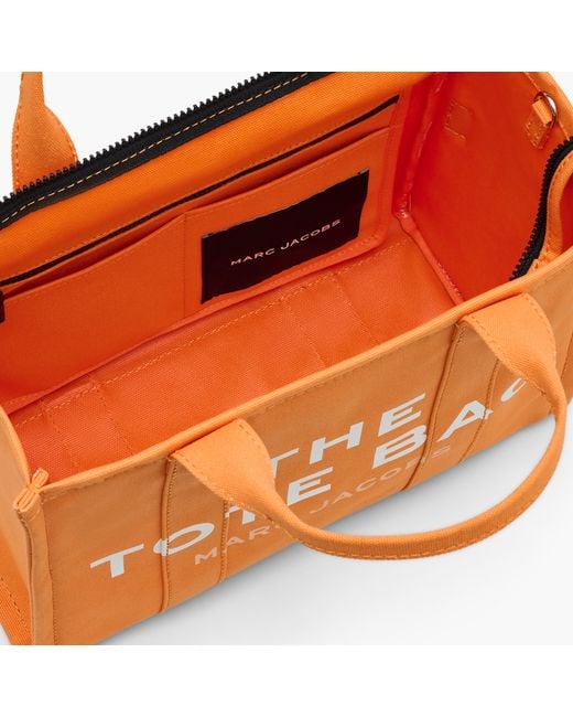 Marc Jacobs Orange The Canvas Medium Tote Bag