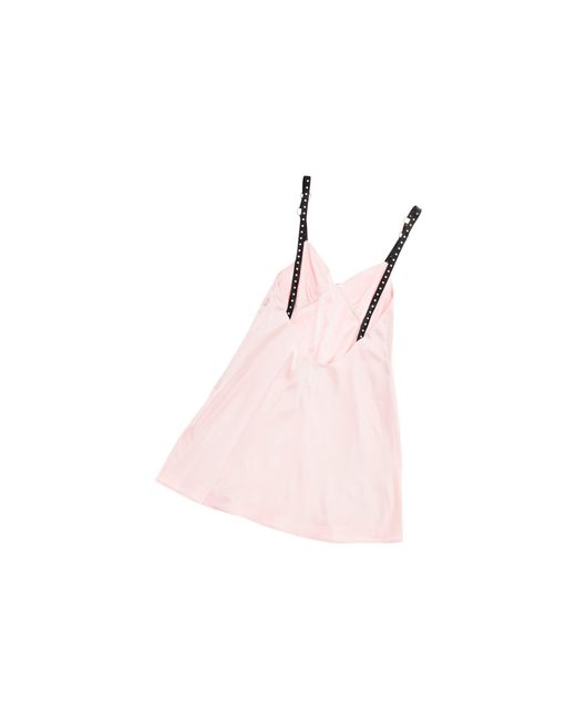 Marc Jacobs Pink Sandy Liang Satin Slip Dress