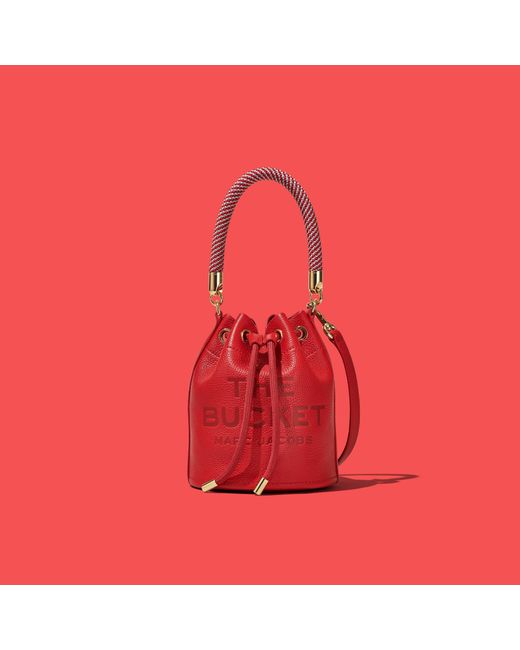 Marc Jacobs The Leather Bucket Bag in Red Lyst