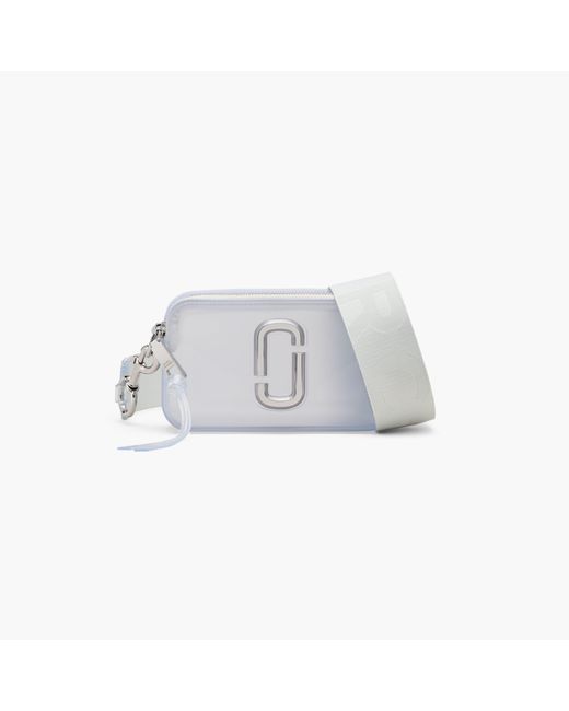Marc Jacobs White The Jelly Snapshot Bag